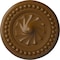Ekena Millwork Foster Shell Ceiling Medallion (Fits Canopies up to 9 5/8"), 15 3/4"OD x 2"P, Smokey Topaz CM15FOSTF - alternate 1